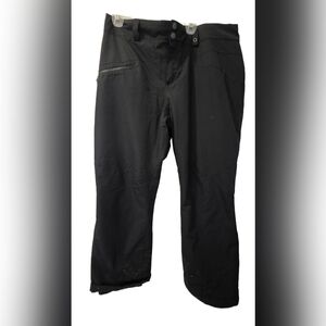 Obermeyer Black Ski Pants TherMore Insulated Women’s Size 20 Waterproof Winter